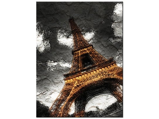 Obraz Impasto Wieża jak malowana, 30x40 cm Oobrazy