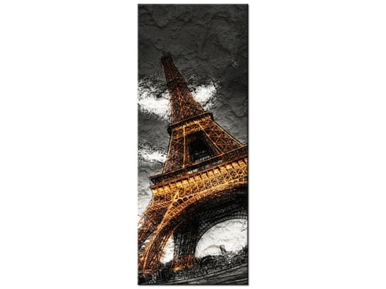 Obraz Impasto Wieża jak malowana, 40x100 cm Oobrazy