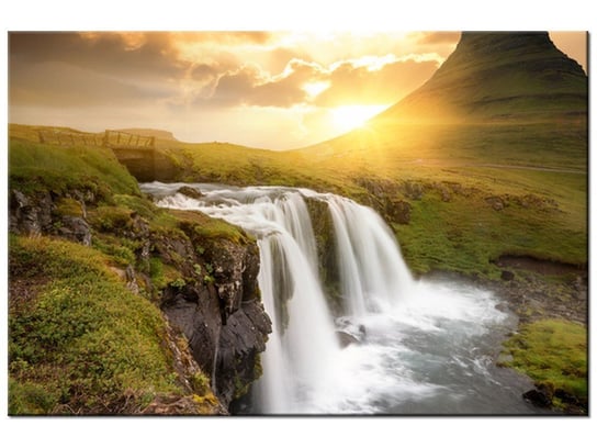 Obraz Islandzki krajobraz, 30x20 cm Oobrazy