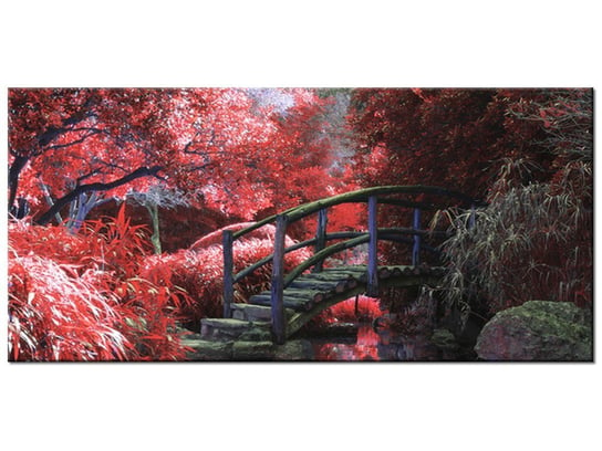 Obraz, Japoński Ogród, 115x55 cm Oobrazy
