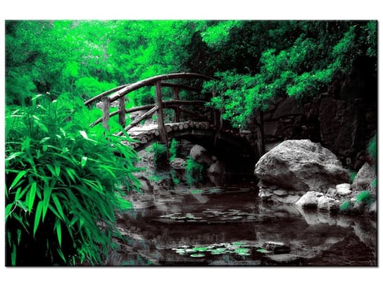 Obraz, Japoński Ogród, 120x80 cm Oobrazy