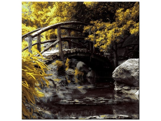 Obraz, Japoński Ogród, 30x30 cm Oobrazy