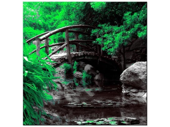 Obraz Japoński Ogród, 40x40 cm Oobrazy