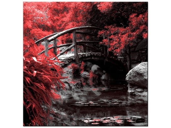 Obraz Japoński Ogród, 50x50 cm Oobrazy