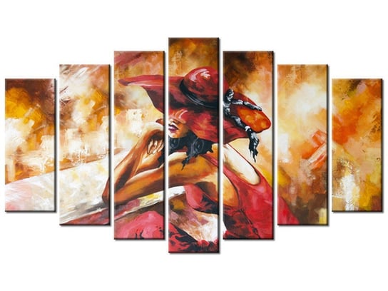 Obraz Jesienna zaduma, 7 elementów, 140x80 cm Oobrazy