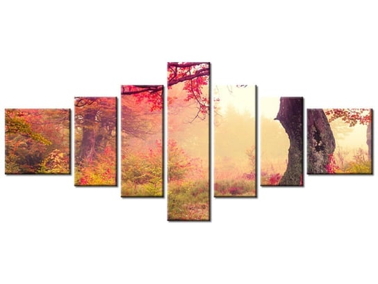 Obraz Jesienny kraj7 elementów, 160x70 cm Oobrazy