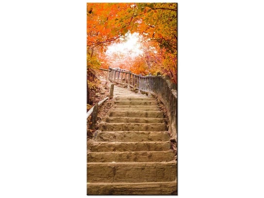 Obraz, Jesienny spacer, 55x115 cm Oobrazy