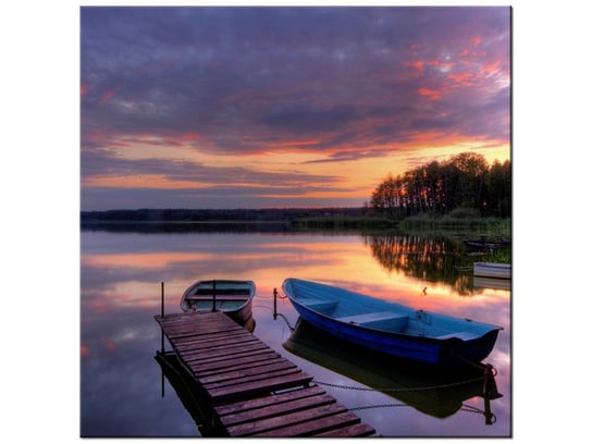Obraz Jezioro Wolsztyńskie, 40x40 cm Oobrazy