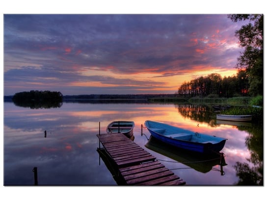 Obraz, Jezioro Wolsztyńskie, 90x60 cm Oobrazy