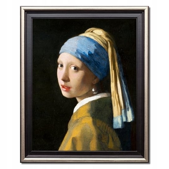 obraz Johannes Vermeer DZIEWCZYNA Z PERŁĄ + RAMA Inna marka