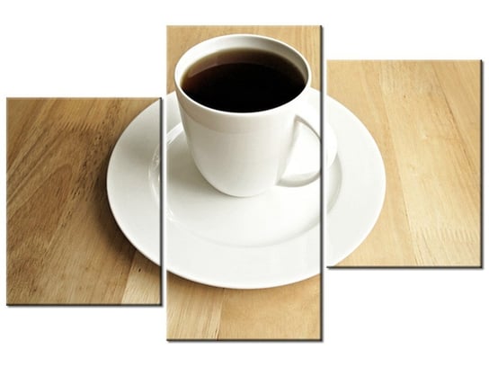 Obraz Kawa w filiżance - Epsos, 3 elementy, 90x60 cm Oobrazy