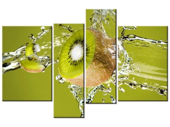 Obraz Kiwi, 4 elementy, 130x85 cm Oobrazy