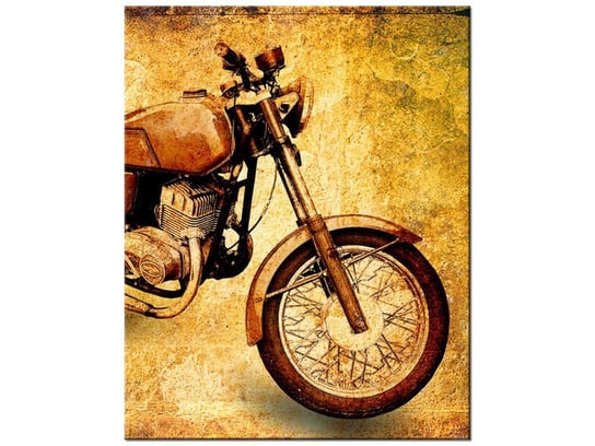 Obraz Klasyczny motocykl, 40x50 cm Oobrazy