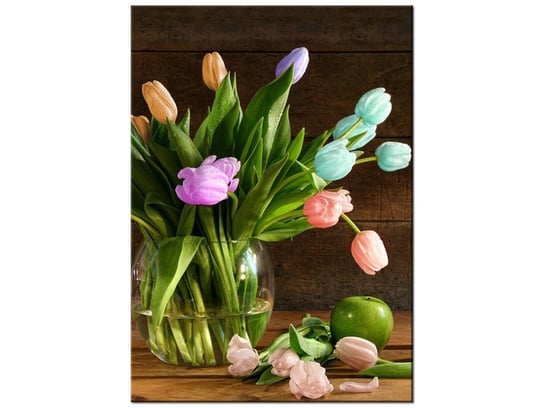 Obraz Kolorowe tulipany, 50x70 cm Oobrazy