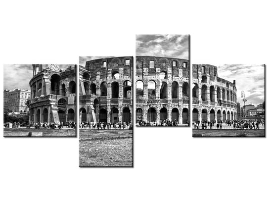 Obraz Koloseum, 4 elementy, 140x70 cm Oobrazy