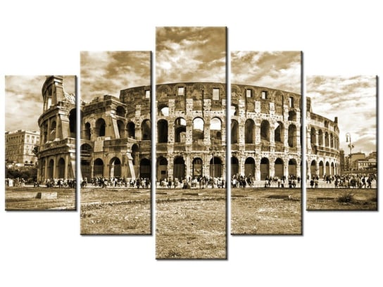 Obraz Koloseum w Rzymie, 5 elementów, 100x63 cm Oobrazy