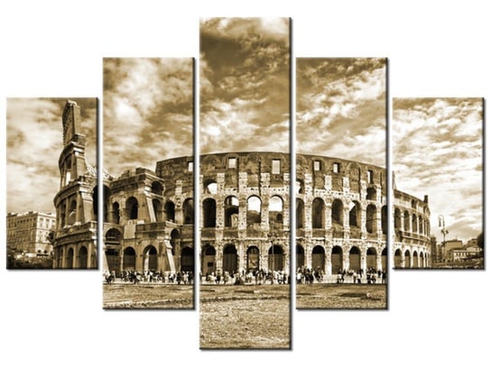 Obraz Koloseum w Rzymie, 5 elementów, 150x105 cm Oobrazy
