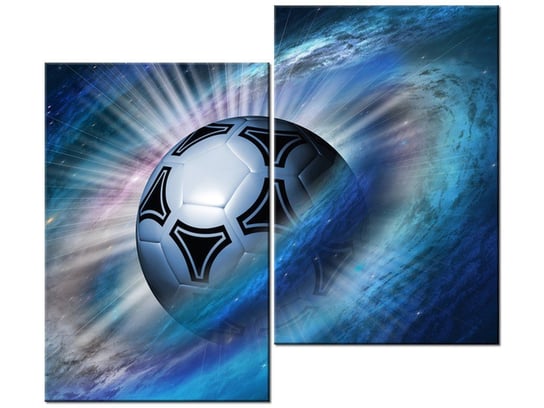 Obraz Kosmiczna piłka, 2 elementy, 80x70 cm Oobrazy