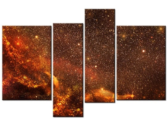 Obraz Kosmos, 4 elementy, 130x85 cm Oobrazy