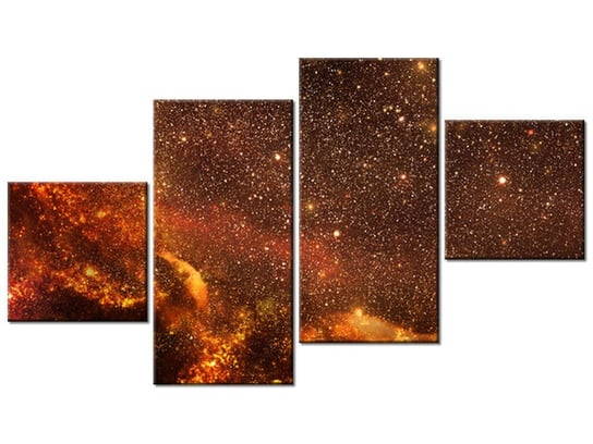 Obraz Kosmos, 4 elementy, 160x90 cm Oobrazy