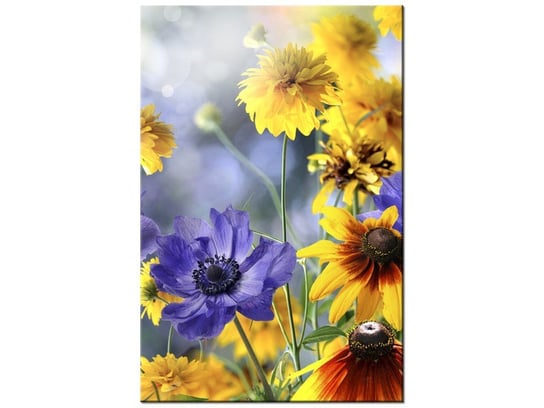 Obraz Kwiatki na łące, 20x30 cm Oobrazy