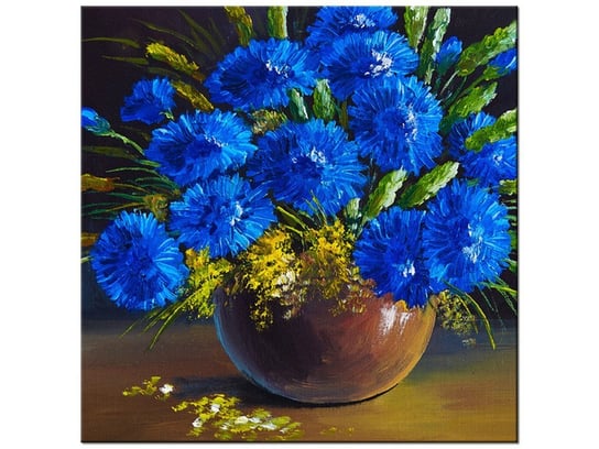 Obraz Kwiaty w wazonie, 30x30 cm Oobrazy