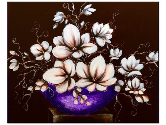 Obraz Kwiaty w wazonie, 50x40 cm Oobrazy