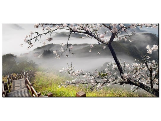 Obraz, Kwitnąca wiśnia, 115x55 cm Oobrazy