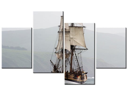Obraz Lady Washington - Don McCullough, 4 elementy, 120x70 cm Oobrazy