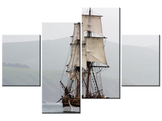Obraz Lady Washington - Don McCullough, 4 elementy, 120x80 cm Oobrazy