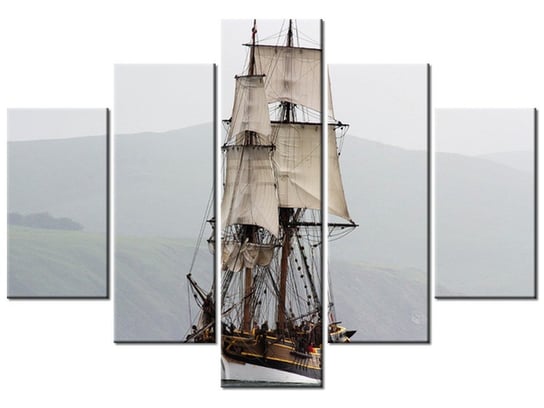 Obraz Lady Washington - Don McCullough, 5 elementów, 150x105 cm Oobrazy