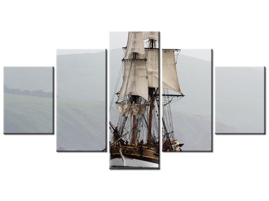 Obraz Lady Washington - Don McCullough, 5 elementów, 150x80 cm Oobrazy