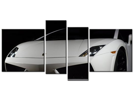 Obraz Lamborghini Gallardo - Brett Levin, 4 elementy, 120x55 cm Oobrazy