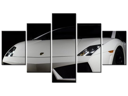 Obraz Lamborghini Gallardo - Brett Levin, 5 elementów, 125x70 cm Oobrazy