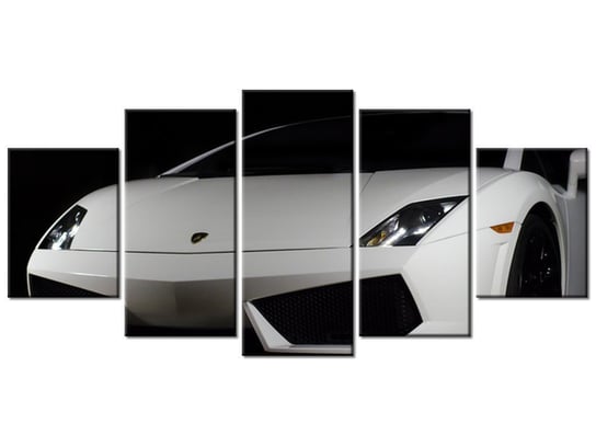 Obraz Lamborghini Gallardo - Brett Levin, 5 elementów, 150x70 cm Oobrazy