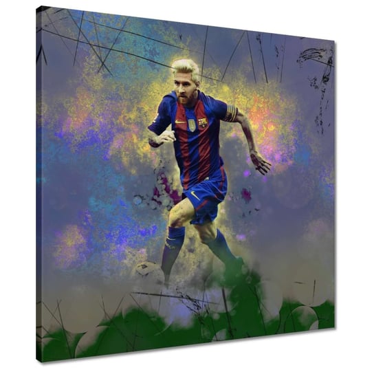 Obraz Lionel Messi, 50x50cm ZeSmakiem