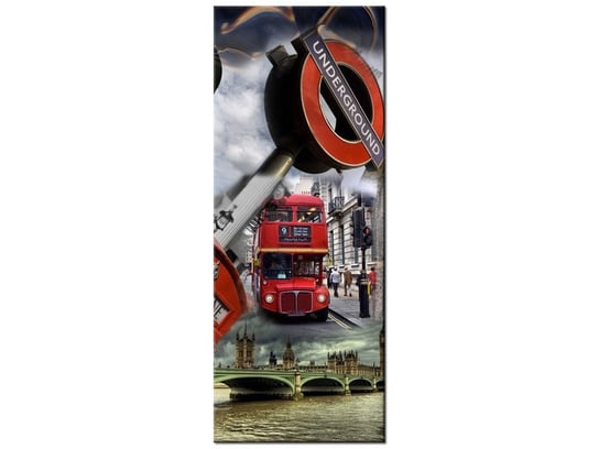 Obraz Londyn, 40x100 cm Oobrazy