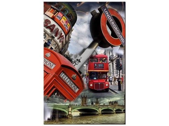 Obraz Londyn, 40x60 cm Oobrazy