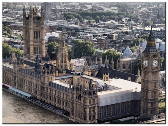 Obraz Londyn Pałac Westminsterski, 40x30 cm Oobrazy