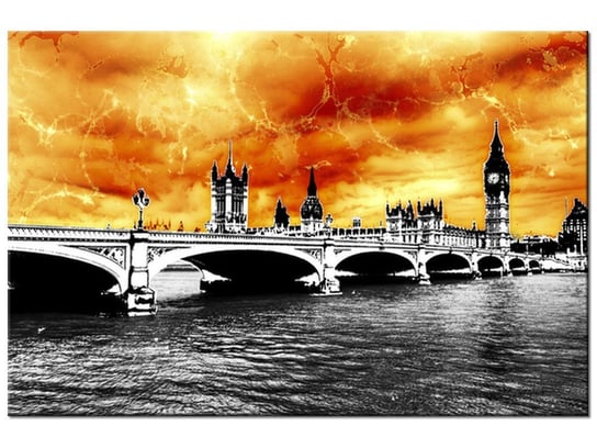 Obraz Londyński pejzaż, 120x80 cm Oobrazy
