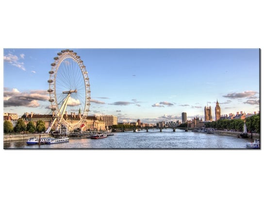 Obraz Londyńskie oko, 100x40 cm Oobrazy