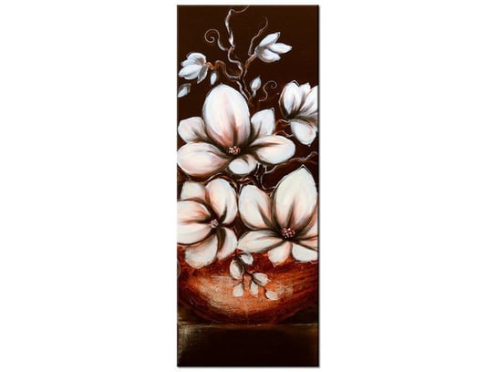 Obraz Magnolia III Waza, 40x100 cm Oobrazy