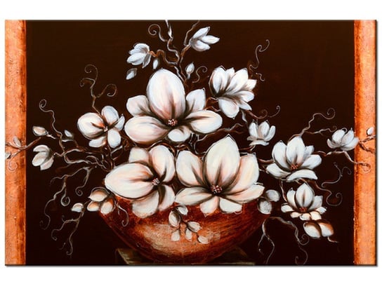 Obraz Magnolia III Waza, 60x40 cm Oobrazy