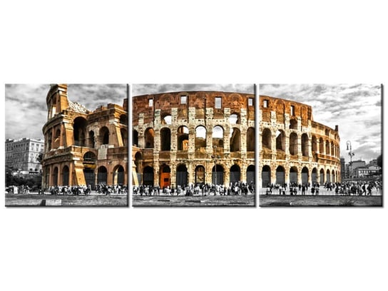 Obraz Majestatyczne Koloseum, 3 elementy, 150x50 cm Oobrazy