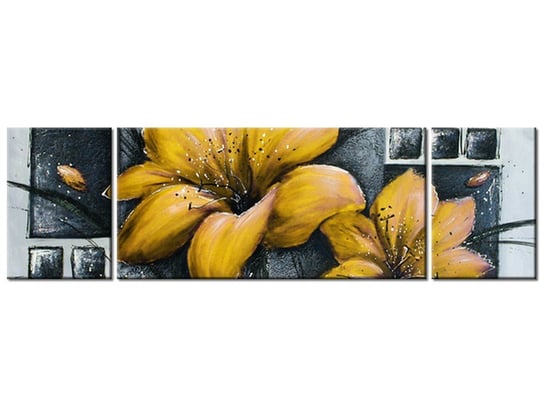 Obraz Makowy duet nr 3, 3 elementy, 170x50 cm Oobrazy