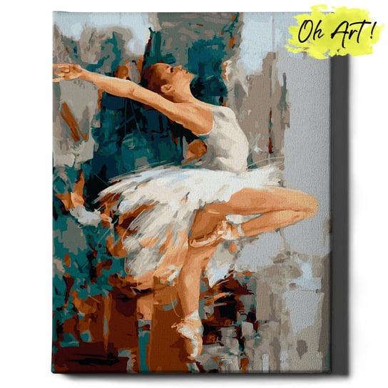 Obraz Malowanie Po Numerach 40X50 cm / Balerina Na Scenie / Oh Art! Oh Art!