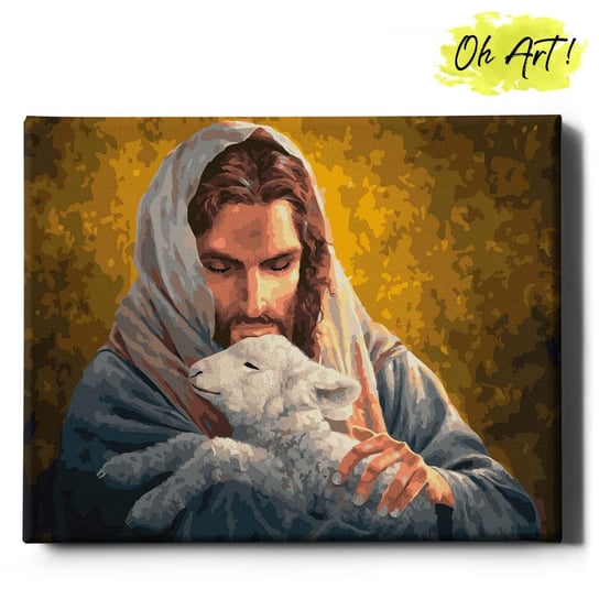 Obraz Malowanie Po Numerach 40X50 Cm / Mała Owieczka / Oh Art! Oh Art!