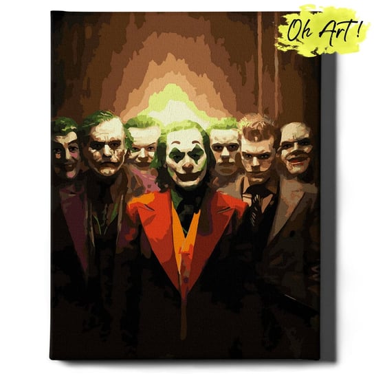Obraz Malowanie Po Numerach 40X50 Cm / Obraz Jokera / Oh Art! Oh Art!