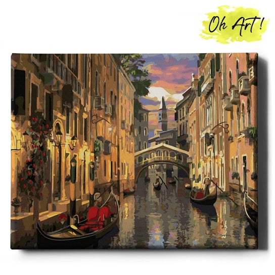 Obraz Malowanie Po Numerach 40X50 cm / Wakacje W Wenecji / Oh Art! Oh Art!