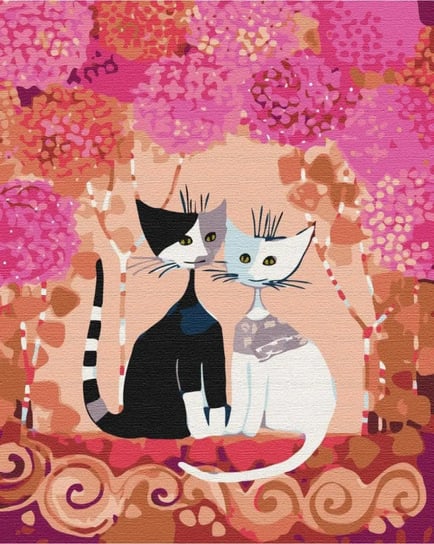 Obraz Malowanie po numerach, Fantastyczne koty Symag